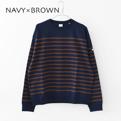 ORCIVAL [オーチバル・オーシバル] PNB L/S SWEAT  [OR-C0344PNB]  PNB ロングスリーブ スエット・パネルボーダーカットソー [2025AW]