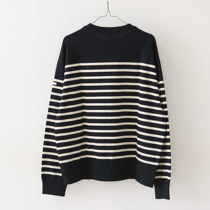 ORCIVAL [オーチバル・オーシバル] PNB L/S SWEAT  [OR-C0344PNB]  PNB ロングスリーブ スエット・パネルボーダーカットソー [2025AW]