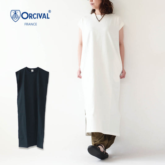 ORCIVAL [オーチバル・オーシバル] W SLEEVELESS DRESS [OR-C0346MTD] スリーブレスドレス [2024SS]