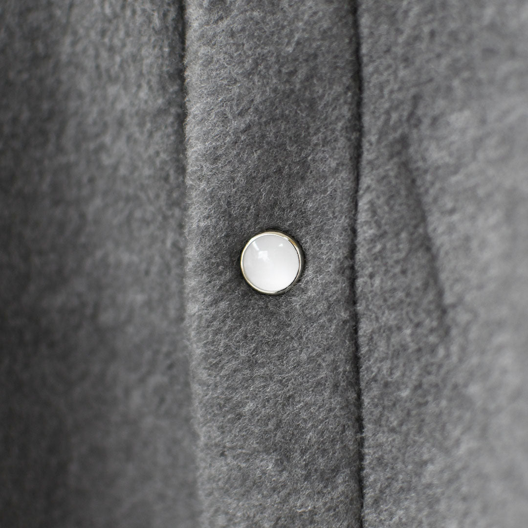 ORCIVAL [オーチバル・オーシバル] W CREW NECK CARDIGAN [OR-C0378EFC] クルーネックカーディガン・カーディガン・フリース素材・フリースカーディガン・クルーネック・LADY'S [2025AW]