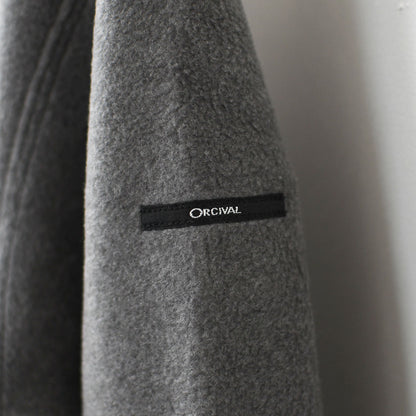 ORCIVAL [オーチバル・オーシバル] W CREW NECK CARDIGAN [OR-C0378EFC] クルーネックカーディガン・カーディガン・フリース素材・フリースカーディガン・クルーネック・LADY'S [2025AW]
