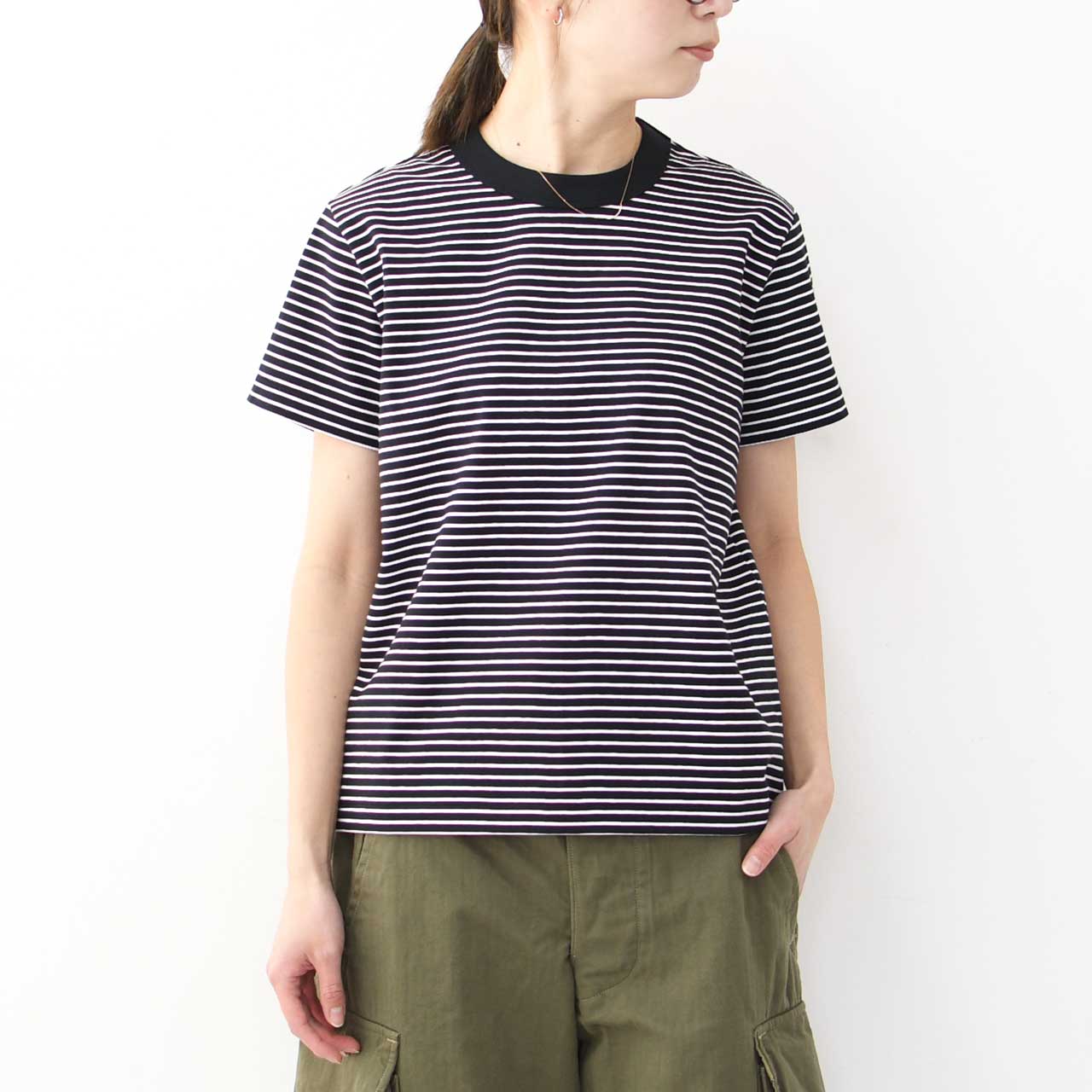 ORCIVAL [オーチバル・オーシバル] W CREW NECK S/S P.O. [OR-C0415CCF] クルーネックショートスリーブプルオーバー [2025SS]