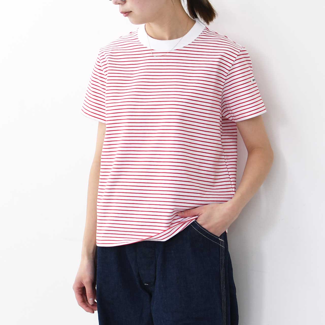 ORCIVAL [オーチバル・オーシバル] W CREW NECK S/S P.O. [OR-C0415CCF] クルーネックショートスリーブプルオーバー [2025SS]