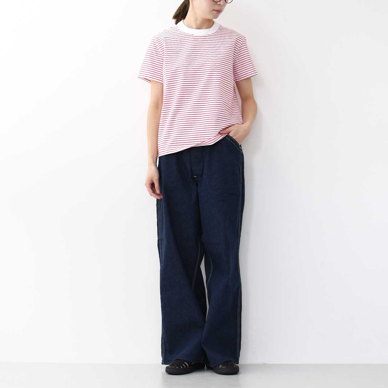 ORCIVAL [オーチバル・オーシバル] W CREW NECK S/S P.O. [OR-C0415CCF] クルーネックショートスリーブプルオーバー [2025SS]