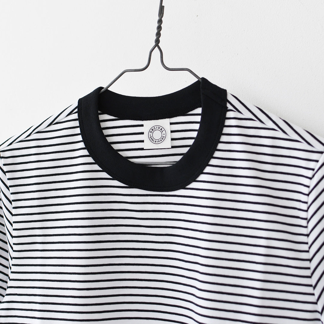 ORCIVAL [オーチバル・オーシバル] W CREW NECK S/S P.O. [OR-C0415CCF] クルーネックショートスリーブプルオーバー [2026SS]