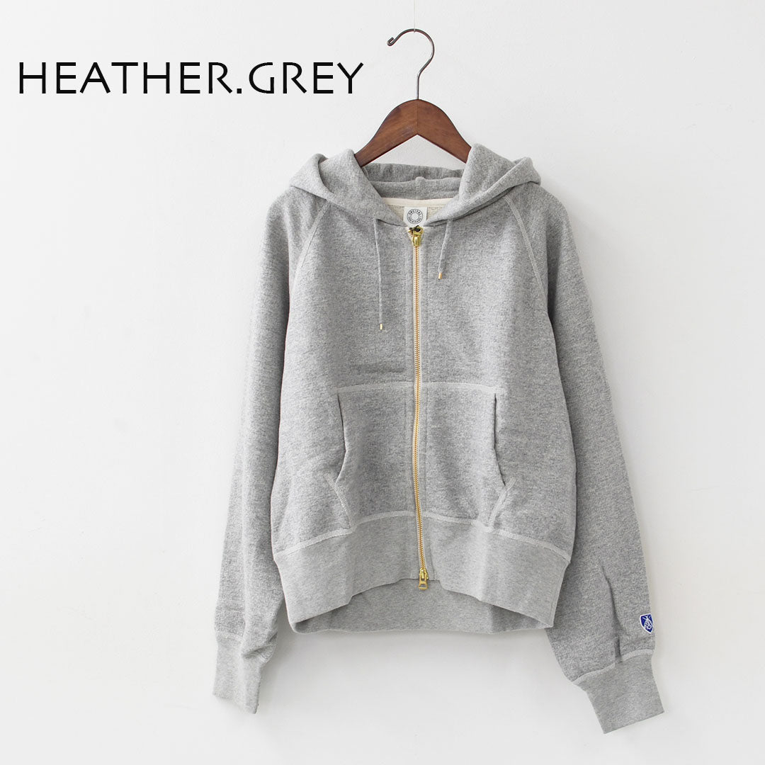 ORCIVAL [オーチバル・オーシバル] W French Terry Zip Hoodie [OR-C0426] フレンチテリージップフーディー・ジップフーディー・ジップパーカー・ラグランスリーブ・裏毛スウェット・フレンチテリー・LADY'S [2025AW]