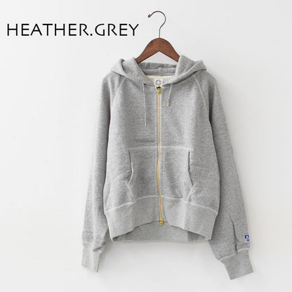 ORCIVAL [オーチバル・オーシバル] W French Terry Zip Hoodie [OR-C0426] フレンチテリージップフーディー・ジップフーディー・ジップパーカー・ラグランスリーブ・裏毛スウェット・フレンチテリー・LADY'S [2025AW]