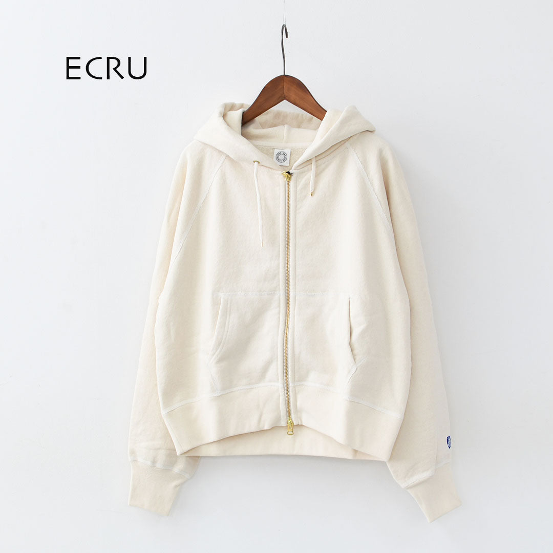 ORCIVAL [オーチバル・オーシバル] W French Terry Zip Hoodie [OR-C0426] フレンチテリージップフーディー・ジップフーディー・ジップパーカー・ラグランスリーブ・裏毛スウェット・フレンチテリー・LADY'S [2025AW]