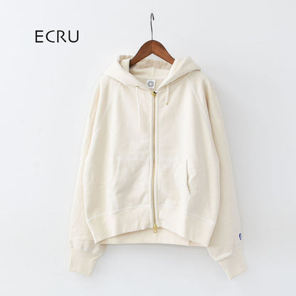 ORCIVAL [オーチバル・オーシバル] W French Terry Zip Hoodie [OR-C0426] フレンチテリージップフーディー・ジップフーディー・ジップパーカー・ラグランスリーブ・裏毛スウェット・フレンチテリー・LADY'S [2025AW]