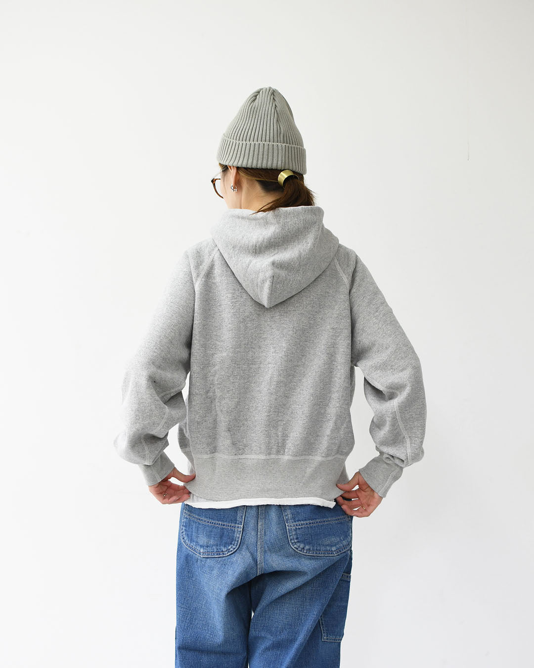 ORCIVAL [オーチバル・オーシバル] W French Terry Zip Hoodie [OR-C0426] フレンチテリージップフーディー・ジップフーディー・ジップパーカー・ラグランスリーブ・裏毛スウェット・フレンチテリー・LADY'S [2025AW]