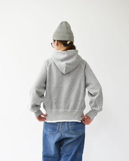 ORCIVAL [オーチバル・オーシバル] W French Terry Zip Hoodie [OR-C0426] フレンチテリージップフーディー・ジップフーディー・ジップパーカー・ラグランスリーブ・裏毛スウェット・フレンチテリー・LADY'S [2025AW]