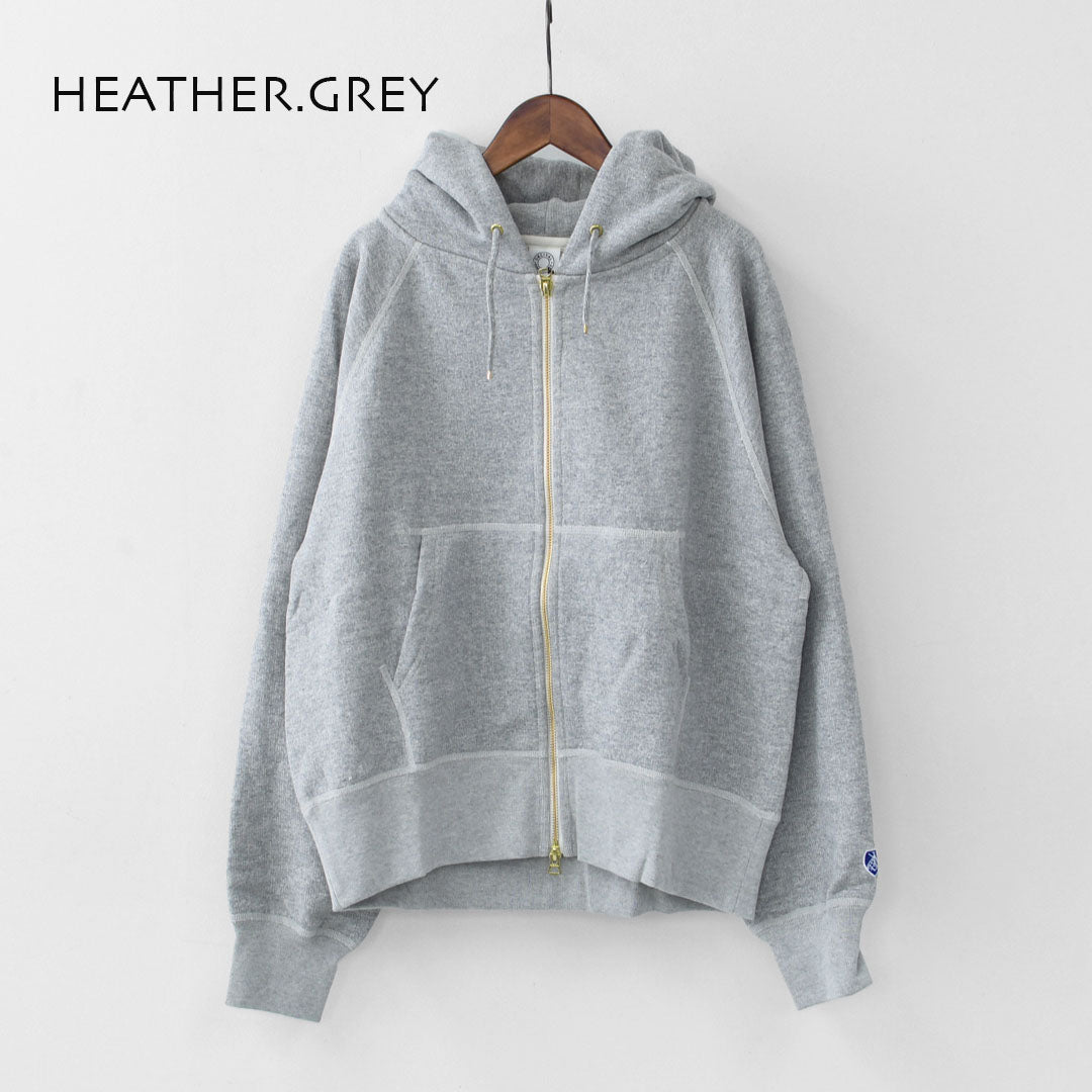 ORCIVAL [オーチバル・オーシバル] M French Terry Zip Hoodie [OR-C0427] フレンチテリージップフーディー・ジップフーディー・ジップパーカー・ラグランスリーブ・裏毛スウェット・フレンチテリー・MEN'S [2025AW]