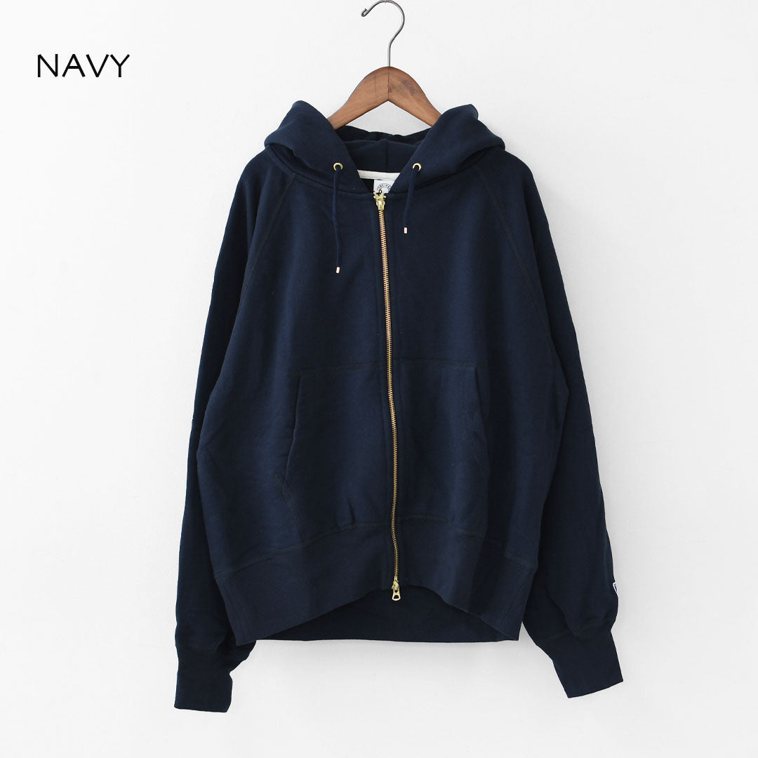 ORCIVAL [オーチバル・オーシバル] M French Terry Zip Hoodie [OR-C0427] フレンチテリージップフーディー・ジップフーディー・ジップパーカー・ラグランスリーブ・裏毛スウェット・フレンチテリー・MEN'S [2025AW]