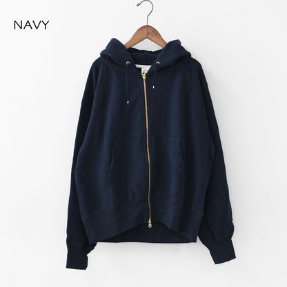 ORCIVAL [オーチバル・オーシバル] M French Terry Zip Hoodie [OR-C0427] フレンチテリージップフーディー・ジップフーディー・ジップパーカー・ラグランスリーブ・裏毛スウェット・フレンチテリー・MEN'S [2025AW]