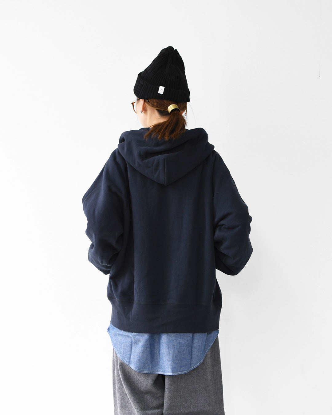 ORCIVAL [オーチバル・オーシバル] M French Terry Zip Hoodie [OR-C0427] フレンチテリージップフーディー・ジップフーディー・ジップパーカー・ラグランスリーブ・裏毛スウェット・フレンチテリー・MEN'S [2025AW]