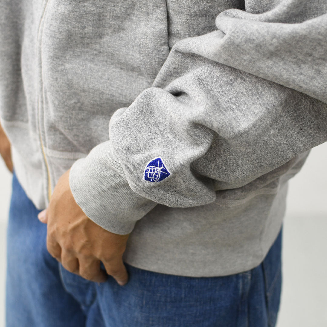 ORCIVAL [オーチバル・オーシバル] M French Terry Zip Hoodie [OR-C0427] フレンチテリージップフーディー・ジップフーディー・ジップパーカー・ラグランスリーブ・裏毛スウェット・フレンチテリー・MEN'S [2025AW]