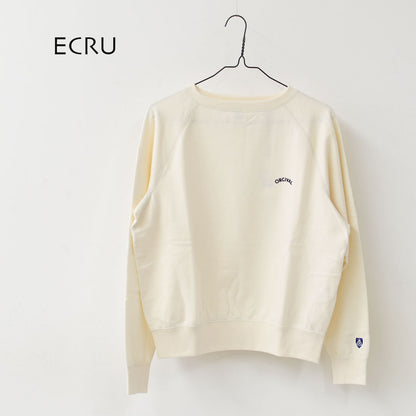 ORCIVAL [オーチバル・オーシバル] W BOAT NECK PULLOVER [OR-C0429MAZ] ボートネック プルオーバー・ウィメンズ ライト フレンチテリー ボートネック スウェット・ラグランスリーブ・LADY'S [2025AW]