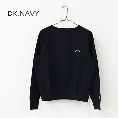 ORCIVAL [オーチバル・オーシバル] W BOAT NECK PULLOVER [OR-C0429MAZ] ボートネック プルオーバー・ウィメンズ ライト フレンチテリー ボートネック スウェット・ラグランスリーブ・LADY'S [2025AW]