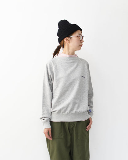 ORCIVAL [オーチバル・オーシバル] W BOAT NECK PULLOVER [OR-C0429MAZ] ボートネック プルオーバー・ウィメンズ ライト フレンチテリー ボートネック スウェット・ラグランスリーブ・LADY'S [2025AW]