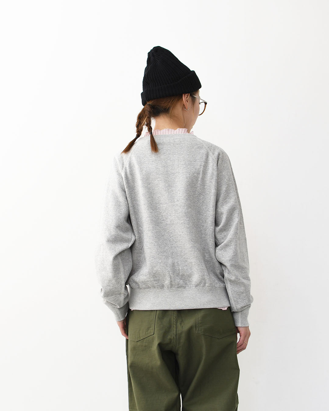ORCIVAL [オーチバル・オーシバル] W BOAT NECK PULLOVER [OR-C0429MAZ] ボートネック プルオーバー・ウィメンズ ライト フレンチテリー ボートネック スウェット・ラグランスリーブ・LADY'S [2025AW]
