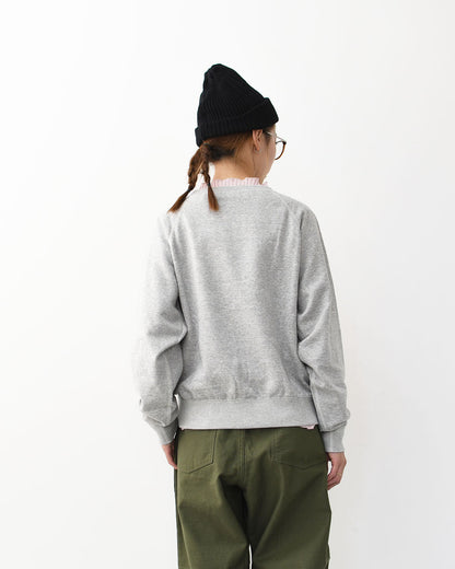 ORCIVAL [オーチバル・オーシバル] W BOAT NECK PULLOVER [OR-C0429MAZ] ボートネック プルオーバー・ウィメンズ ライト フレンチテリー ボートネック スウェット・ラグランスリーブ・LADY'S [2025AW]