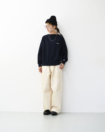 ORCIVAL [オーチバル・オーシバル] W BOAT NECK PULLOVER [OR-C0429MAZ] ボートネック プルオーバー・ウィメンズ ライト フレンチテリー ボートネック スウェット・ラグランスリーブ・LADY'S [2025AW]
