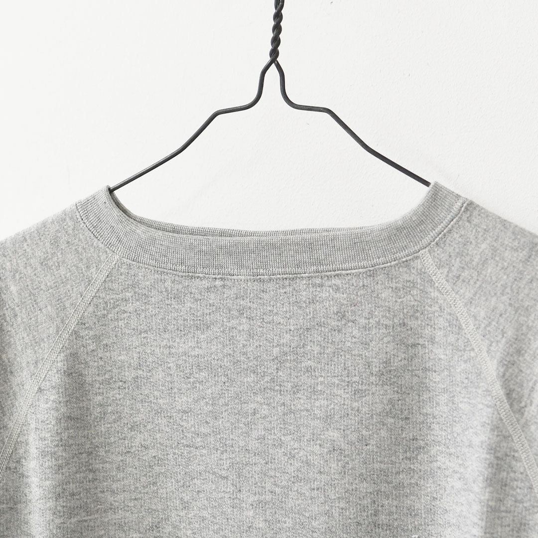 ORCIVAL [オーチバル・オーシバル] W BOAT NECK PULLOVER [OR-C0429MAZ] ボートネック プルオーバー・ウィメンズ ライト フレンチテリー ボートネック スウェット・ラグランスリーブ・LADY'S [2025AW]