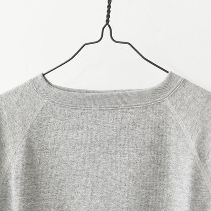 ORCIVAL [オーチバル・オーシバル] W BOAT NECK PULLOVER [OR-C0429MAZ] ボートネック プルオーバー・ウィメンズ ライト フレンチテリー ボートネック スウェット・ラグランスリーブ・LADY'S [2025AW]