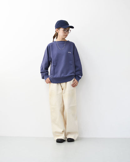 ORCIVAL [オーチバル・オーシバル] M BOAT NECK PULLOVER [OR-C0430MAZ] メンズ ボートネック プルオーバー・コットン裏毛 スウェットプルオーバー・ヴィンテージライク・MEN'S [2025AW]
