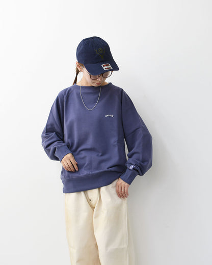 ORCIVAL [オーチバル・オーシバル] M BOAT NECK PULLOVER [OR-C0430MAZ] メンズ ボートネック プルオーバー・コットン裏毛 スウェットプルオーバー・ヴィンテージライク・MEN'S [2025AW]