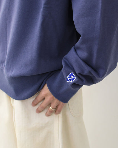 ORCIVAL [オーチバル・オーシバル] M BOAT NECK PULLOVER [OR-C0430MAZ] メンズ ボートネック プルオーバー・コットン裏毛 スウェットプルオーバー・ヴィンテージライク・MEN'S [2025AW]