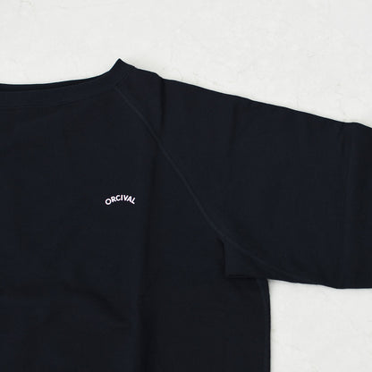 ORCIVAL [オーチバル・オーシバル] M BOAT NECK PULLOVER [OR-C0430MAZ] メンズ ボートネック プルオーバー・コットン裏毛 スウェットプルオーバー・ヴィンテージライク・MEN'S [2025AW]