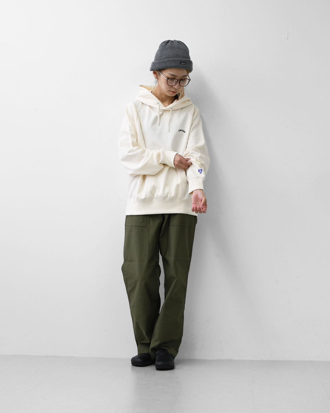 ORCIVAL [オーチバル・オーシバル] M Light French Terry Hoody [OR-C0432MAZ] ライトフレンチテリーフーディー・フーディー・コットンフーディー・ロゴフーディー・ラグランスリーブ・MEN'S [2025AW]