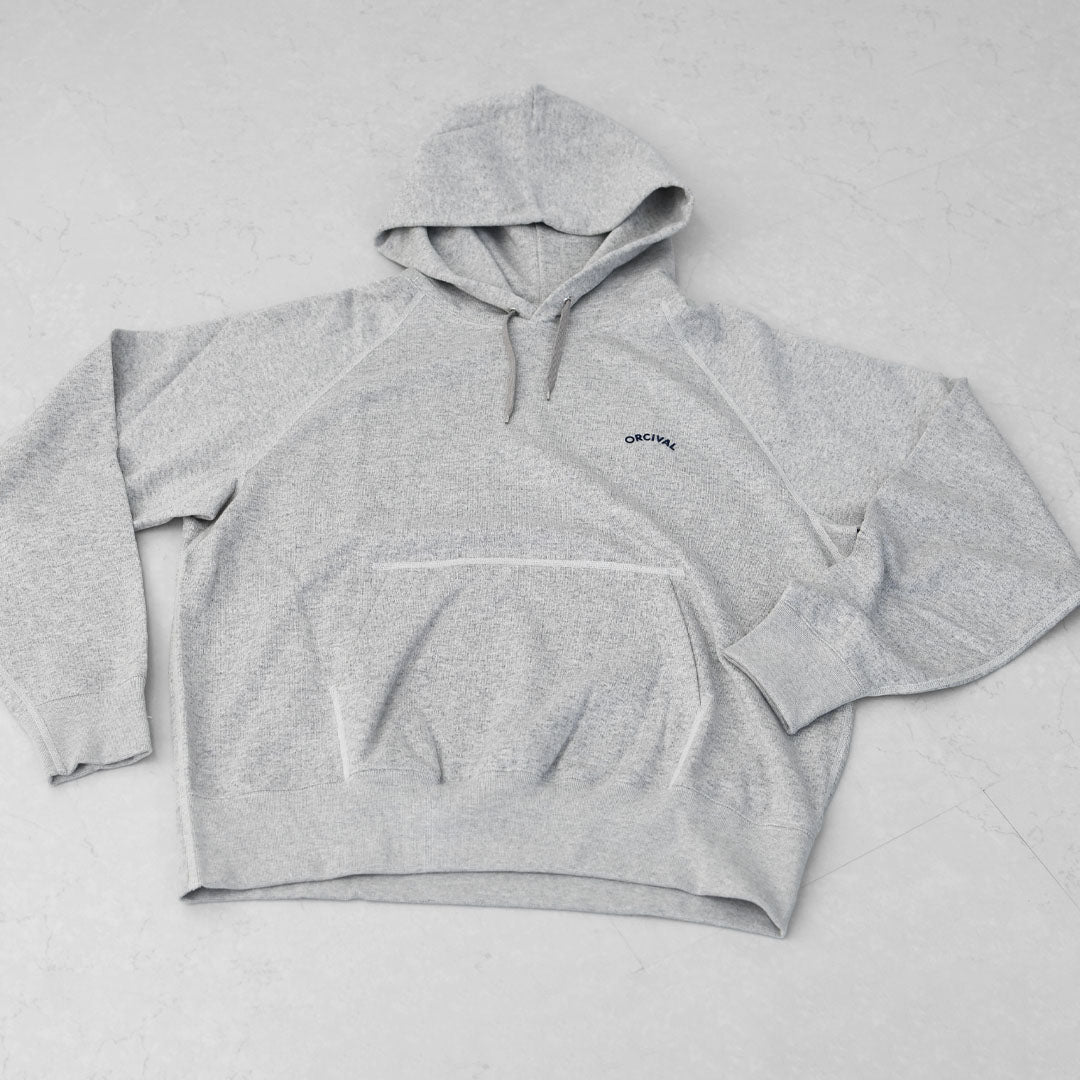 ORCIVAL [オーチバル・オーシバル] M Light French Terry Hoody [OR-C0432MAZ] ライトフレンチテリーフーディー・フーディー・コットンフーディー・ロゴフーディー・ラグランスリーブ・MEN'S [2025AW]