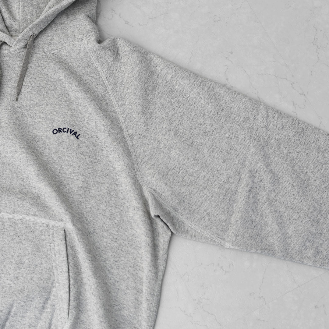ORCIVAL [オーチバル・オーシバル] M Light French Terry Hoody [OR-C0432MAZ] ライトフレンチテリーフーディー・フーディー・コットンフーディー・ロゴフーディー・ラグランスリーブ・MEN'S [2025AW]