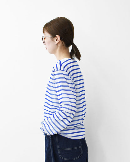 ORCIVAL [オーチバル・オーシバル] W SEETHROUGH BOAT NECK L/S P.O [OR-C0461STJ] シースルーボートネックロングスリーブプルオーバー [2026SS]