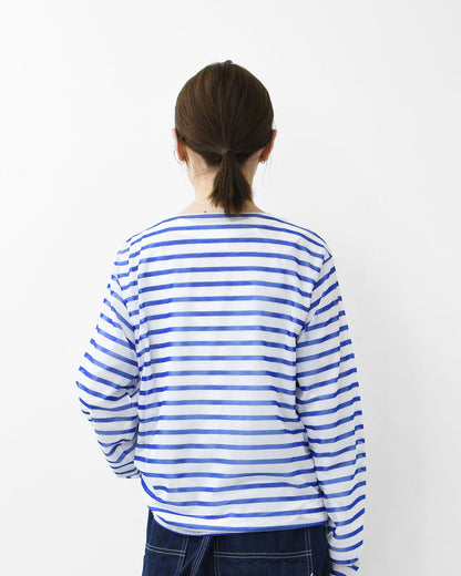 ORCIVAL [オーチバル・オーシバル] W SEETHROUGH BOAT NECK L/S P.O [OR-C0461STJ] シースルーボートネックロングスリーブプルオーバー [2026SS]