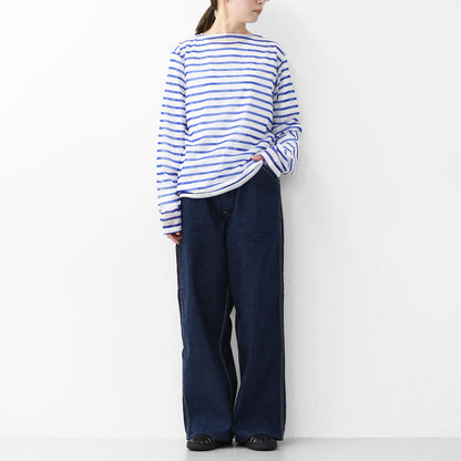 ORCIVAL [オーチバル・オーシバル] W SEETHROUGH BOAT NECK L/S P.O [OR-C0461STJ] シースルーボートネックロングスリーブプルオーバー [2025SS]