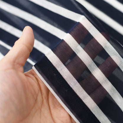 ORCIVAL [オーチバル・オーシバル] W SEETHROUGH BOAT NECK L/S P.O [OR-C0461STJ] シースルーボートネックロングスリーブプルオーバー [2025SS]