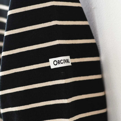 ORCIVAL [オーチバル・オーシバル] W BOAT NECK LONG SLEEVE T-shrts [OR-C554TBD] ボートネックロングスリーブTシャツ・ボーダー・ボーダーカットソー・ボーダーTシャツ・長袖Tシャツ・LADY'S [2026AW]