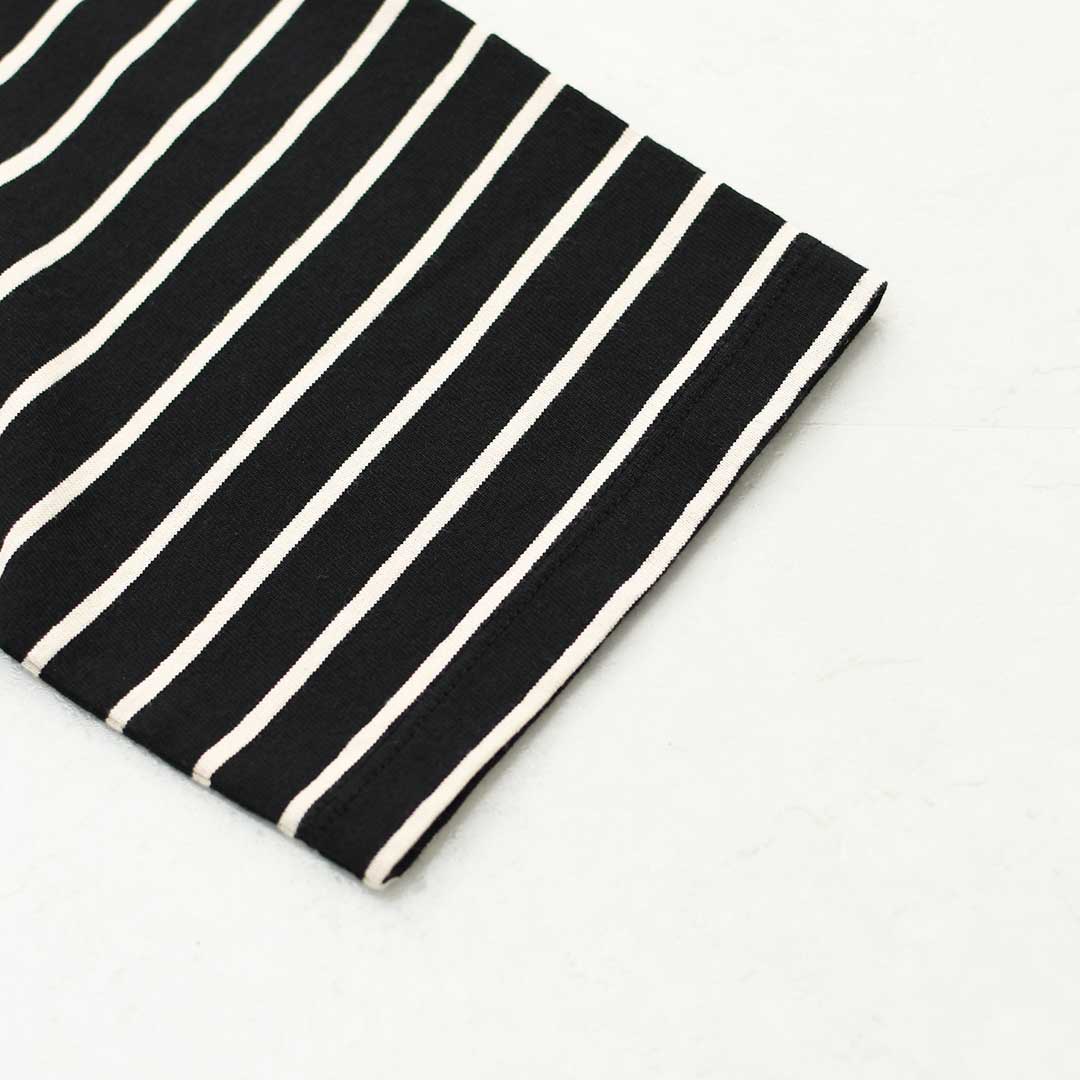 ORCIVAL [オーチバル・オーシバル] W BOAT NECK LONG SLEEVE T-shrts [OR-C554TBD] ボートネックロングスリーブTシャツ・ボーダー・ボーダーカットソー・ボーダーTシャツ・長袖Tシャツ・LADY'S [2026AW]