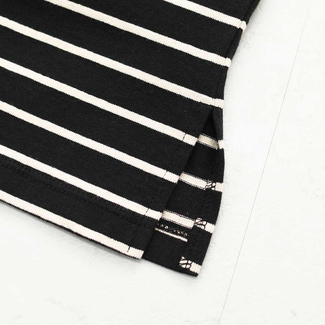 ORCIVAL [オーチバル・オーシバル] W BOAT NECK LONG SLEEVE T-shrts [OR-C554TBD] ボートネックロングスリーブTシャツ・ボーダー・ボーダーカットソー・ボーダーTシャツ・長袖Tシャツ・LADY'S [2026AW]