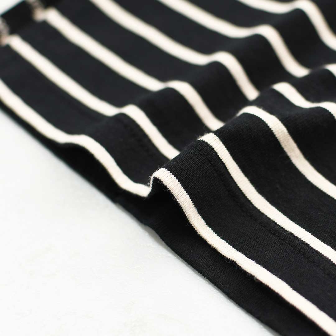ORCIVAL [オーチバル・オーシバル] W BOAT NECK LONG SLEEVE T-shrts [OR-C554TBD] ボートネックロングスリーブTシャツ・ボーダー・ボーダーカットソー・ボーダーTシャツ・長袖Tシャツ・LADY'S [2026AW]
