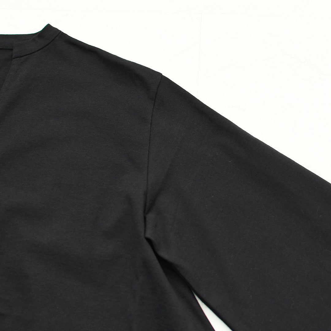 ORCIVAL [オーチバル・オーシバル] W A-LINE FLARE P.O. [OR-C0559JFD] Aラインフレアプルオーバー・コットンジャージー スキッパーネック長袖カットソー・長袖プルオーバー・LADY'S [2026AW]