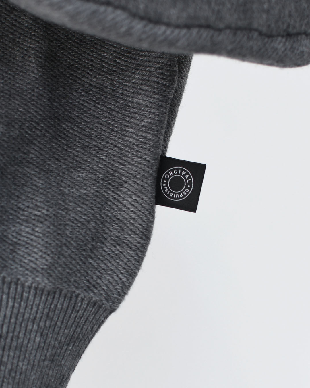 ORCIVAL [オーチバル・オーシバル] Wool Cotton 9G French Terry Knit [OR-D0119MON] ウールコットン9Gフレンチテリーニット・ニット・プルオーバーニット・ラウンドネック・ボリュームスリーブ・ドロップショルダー・LADY'S [2025AW]