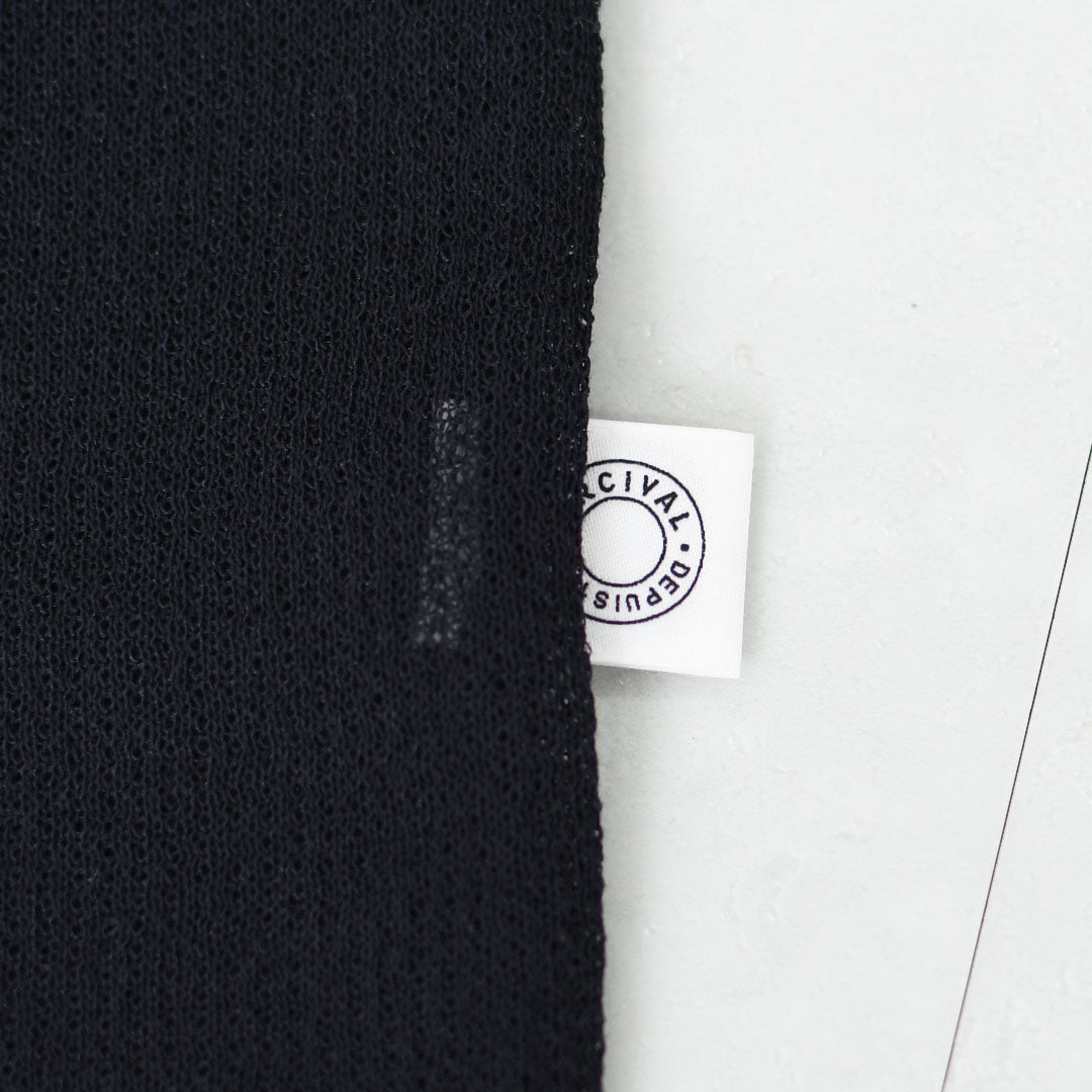 ORCIVAL [オーチバル・オーシバル] Collar Polo Knit Cardigan [OR-D0140WJQ] カラーポロニット・ニット・大きめ襟・レギュラーカラー・ドロップショルダー・ジャガード編み・キレイめ・LADY'S [2026SS]