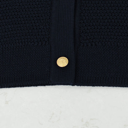 ORCIVAL [オーチバル・オーシバル] W Sailor Collar Knit Cardigan [OR-D0141SIN] セーラーカラーニットカーディガン・ニットカーディガン・セーラーカラー・カノコ編み・LADY'S [2026SS]