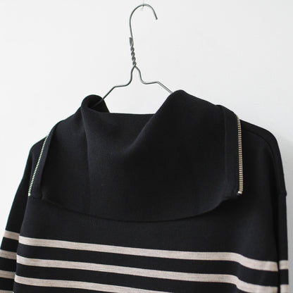 ORCIVAL [オーチバル・オーシバル] PLATING STRIPE SAILOR COLLAR PULLOVER [OR-D0146CRA] プレーティング ストライプセーラ―カラープルオーバー・セーラーニット・長袖プルオーバー・LADY'S [2026AW]