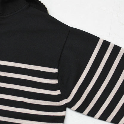 ORCIVAL [オーチバル・オーシバル] PLATING STRIPE SAILOR COLLAR PULLOVER [OR-D0146CRA] プレーティング ストライプセーラ―カラープルオーバー・セーラーニット・長袖プルオーバー・LADY'S [2026AW]