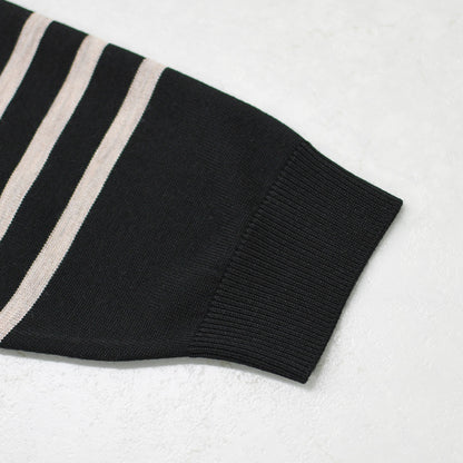 ORCIVAL [オーチバル・オーシバル] PLATING STRIPE SAILOR COLLAR PULLOVER [OR-D0146CRA] プレーティング ストライプセーラ―カラープルオーバー・セーラーニット・長袖プルオーバー・LADY'S [2026AW]